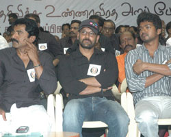 Sarath kumar, Vikram and Vijay