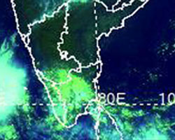 Tamil Nadu Satellite map Tamil Nadu Satellite map