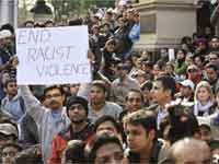 Indian students take out rally in Australia against racial attacks Indian students take out rally in Australia against racial attacks