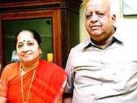 TN Seshan with wife TN Seshan with wife