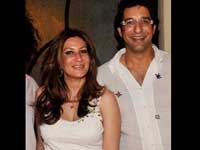 Huma with Akram Huma with Akram