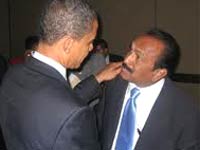 Obama and Vaiko Obama and Vaiko