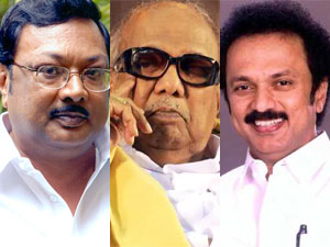 Azhagiri, Karunanidhi and Stalin Azhagiri, Karunanidhi and Stalin