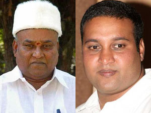 Katta Subramaniyam Naidu and son Jagdish Katta Subramaniyam Naidu and son Jagdish