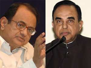 P Chidambaram and Subramanian Swamy P Chidambaram and Subramanian Swamy