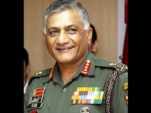 Army Chief V K Singh Army Chief V K Singh