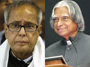 Pranab Mukherjee and Abdul Kalam Pranab Mukherjee and Abdul Kalam