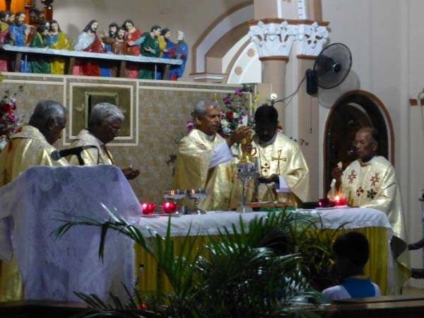 Velanai church festival begins Velanai church festival begins