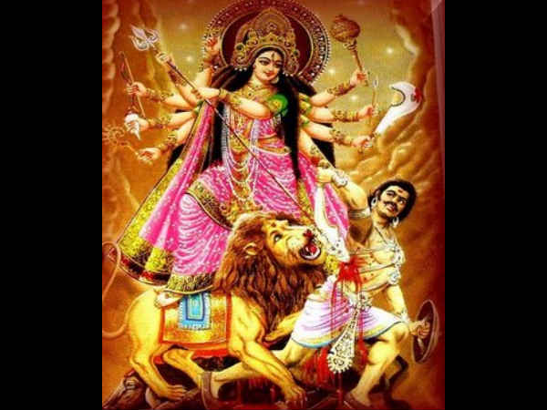 மகிஷனை வென்ற துர்க்கை