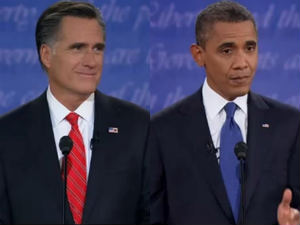 Obama and Romney Obama and Romney