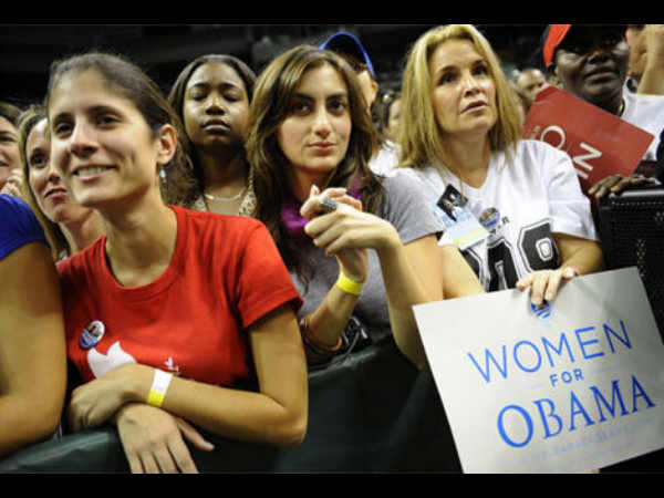 பெண்களின் மனம் கவர்ந்த ஒபாமா