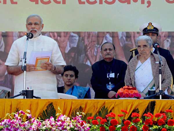 4வது முறையாக முதல்வரானார் மோடி