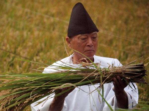 ஆர்பாட்டமான அறுவடை விழா