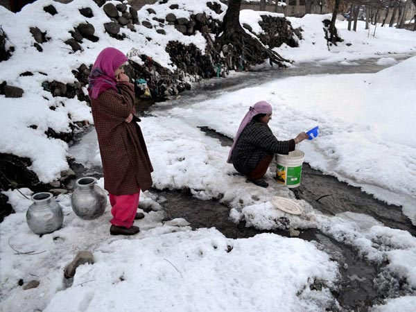 மைனஸ் டிகிரி வெப்பநிலை