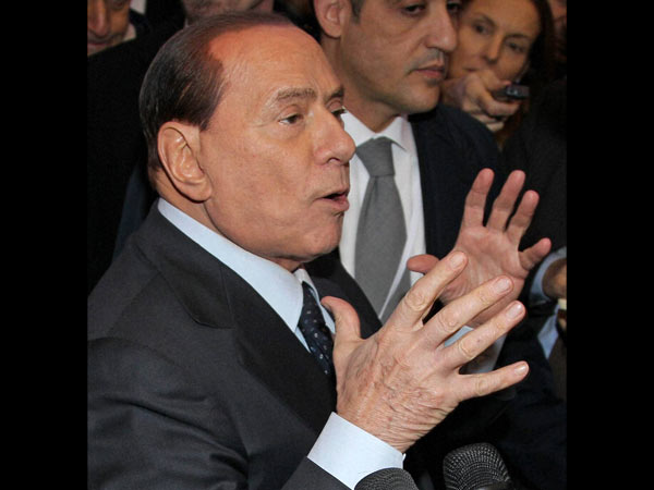 தேர்தல் களத்தில் பெர்லுஸ்கோனி
