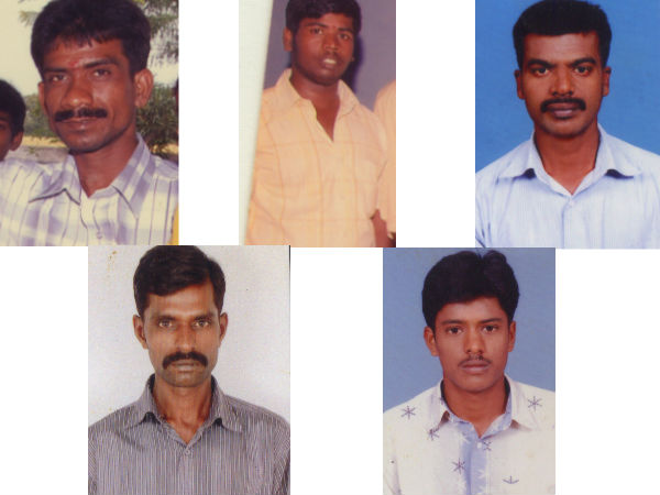 5 persons charred to death in car near Rajapalayam 5 persons charred to death in car near Rajapalayam