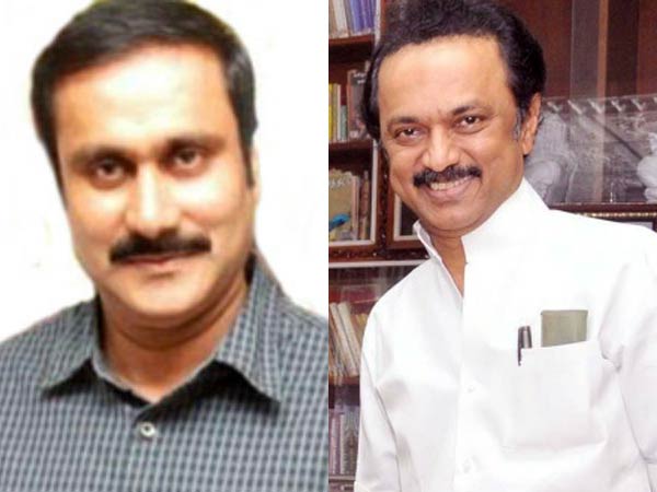 புறவாசல் எம்.பி. அன்புமணி- அன்று ஸ்டாலின்