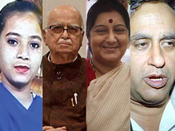 Advani, Sushma's hubby dragged into Ishrat encounter case Advani, Sushma's hubby dragged into Ishrat encounter case