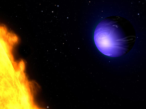 ஆழ்ந்த நீல நிறம்...