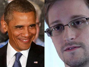 Obama and Snowden Obama and Snowden