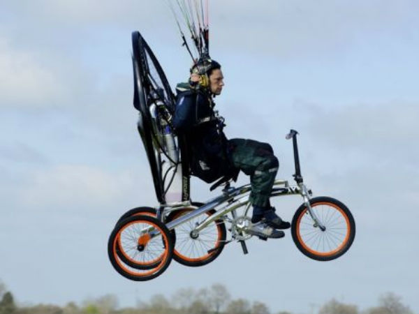 பறக்கும் சைக்கிள்...