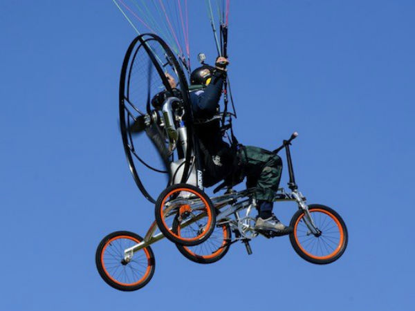 ரெக்கை கட்டிய சைக்கிள்...