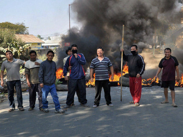 United Naga Council bandh cripples Naga areas of Manipur United Naga Council bandh cripples Naga areas of Manipur