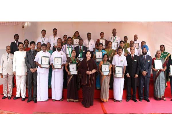 Kalpana Chawla award for Kanyakumari officer Kalpana Chawla award for Kanyakumari officer