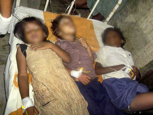 விஷமான பள்ளி உணவு: