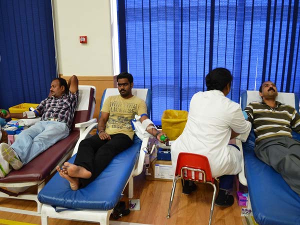 Blood donation camp held in Dubai 