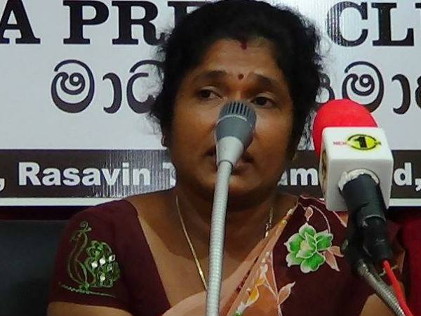 எழிலன் மனைவி சந்திப்பு