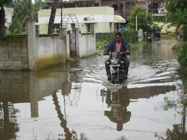 தென் சென்னையில் வெள்ளம்