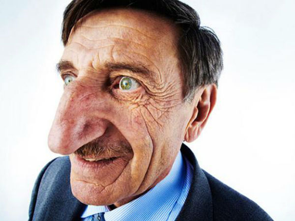 மிகப்பெரிய மூக்கு....