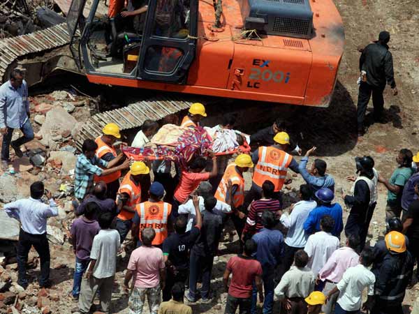BMC building collapses at Mazgaon