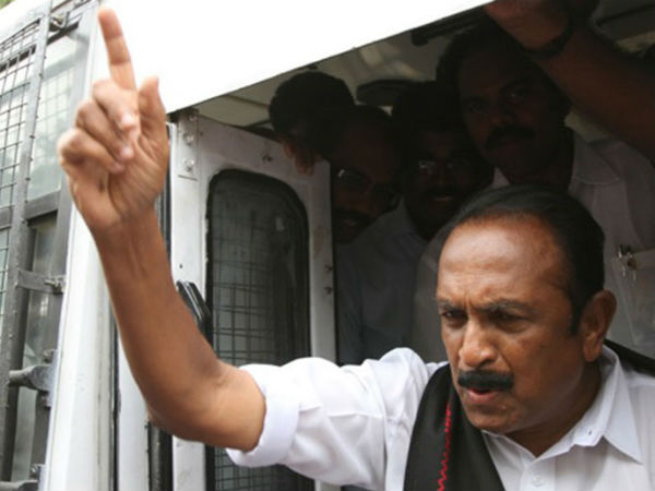 வைகோ கைது.. விலகல்