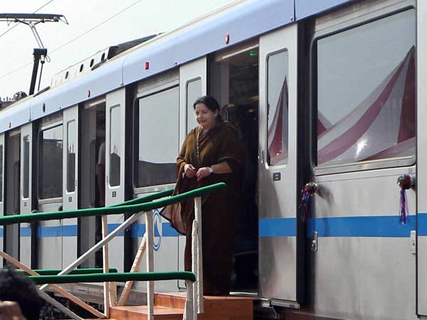 Jaya launches Metro train test run