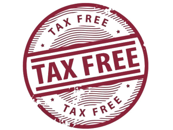 வரி விலக்கு....