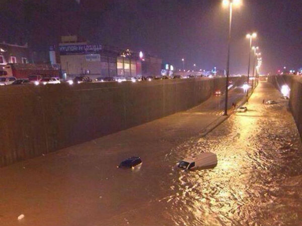 Heavy rains lash Riyadh