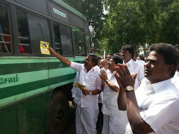 திமுகவும் விறுவிறு பிரசாரம்