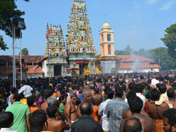 Hundreds of devotees throng Thinnaipuram Siva temple