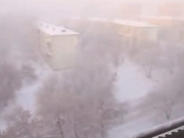 பனிப்பொழிவு....