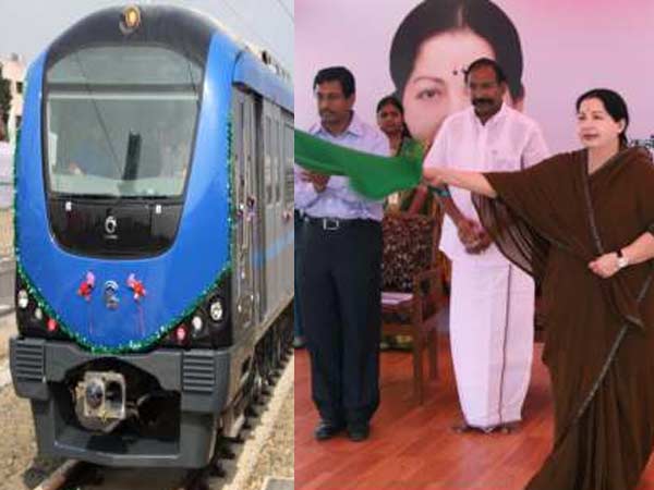 மெட்ரோ ரயில் டெஸ்ட்டிங்