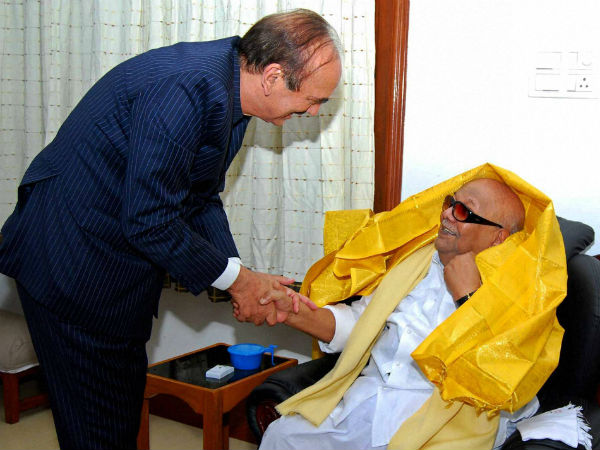 கருணாநிதி- ஆசாத் சந்திப்பு