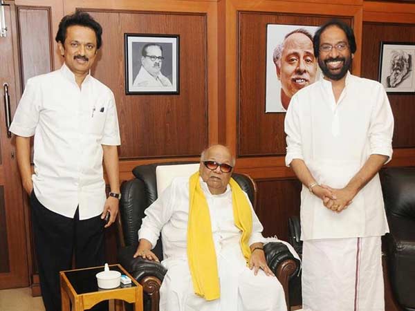 திமுக வேட்பாளர் திருச்சி சிவா