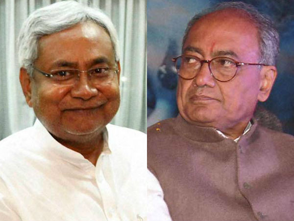 நிதிஷ்குமார் - திக்விஜய் சிங்