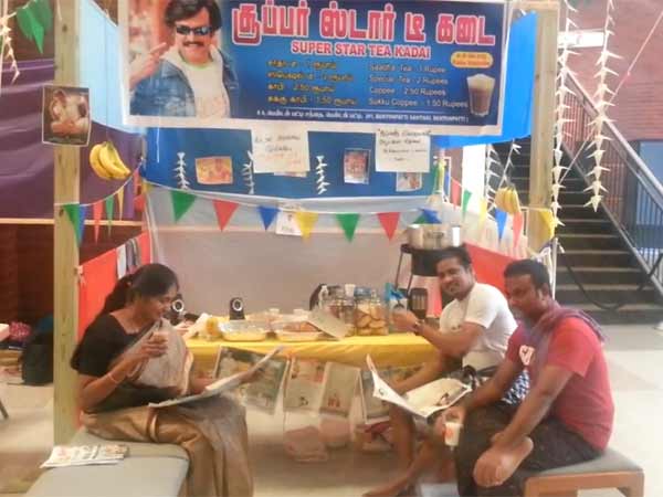 டீக்கடையில் நடந்த விழாத் தொகுப்புரை டீக்கடையில் நடந்த விழாத் தொகுப்புரை