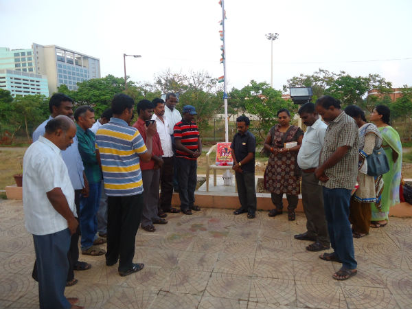 Rajiv assassins release: The Central Classical Tamil Research Institute staffs celebrates