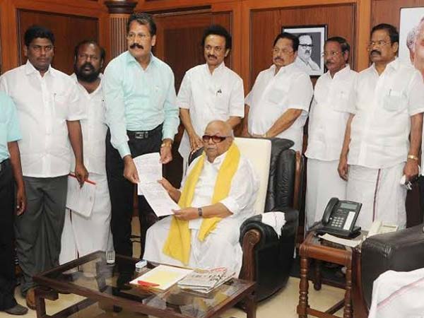 DMK starts seat-sharing talks