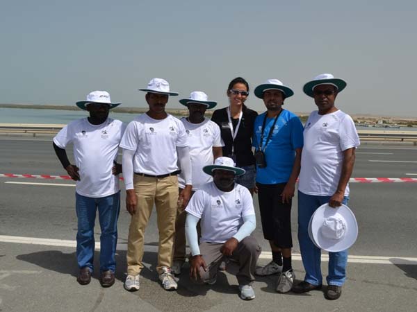 International triathlon held in Abu Dhabi 