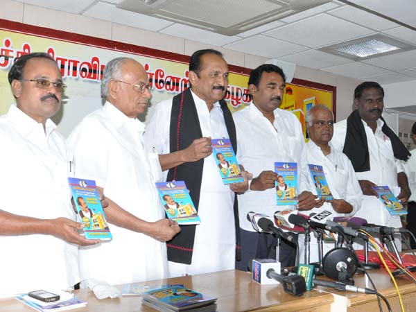 United States Of India MDMK's top priority